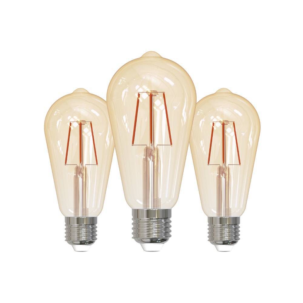 117529_VIEW_0001 | Eglo Romania Set 3 becuri LED E27 ST64 3X4W 2200K 117529