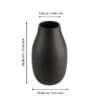 421035_DIMENSION_0001 | Eglo Romania Vază ceramică BUGALLON 421035
