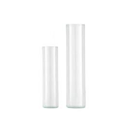 Set 2 vaze din sticlă DELNITE 421069