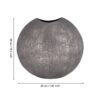421183_DIMENSION_0001 | Eglo Romania Vază metalică KURASHIKI 421183
