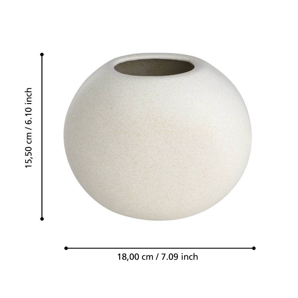 421258_DIMENSION_0001 | Eglo Romania Vază ceramică ANKARAMY 421258