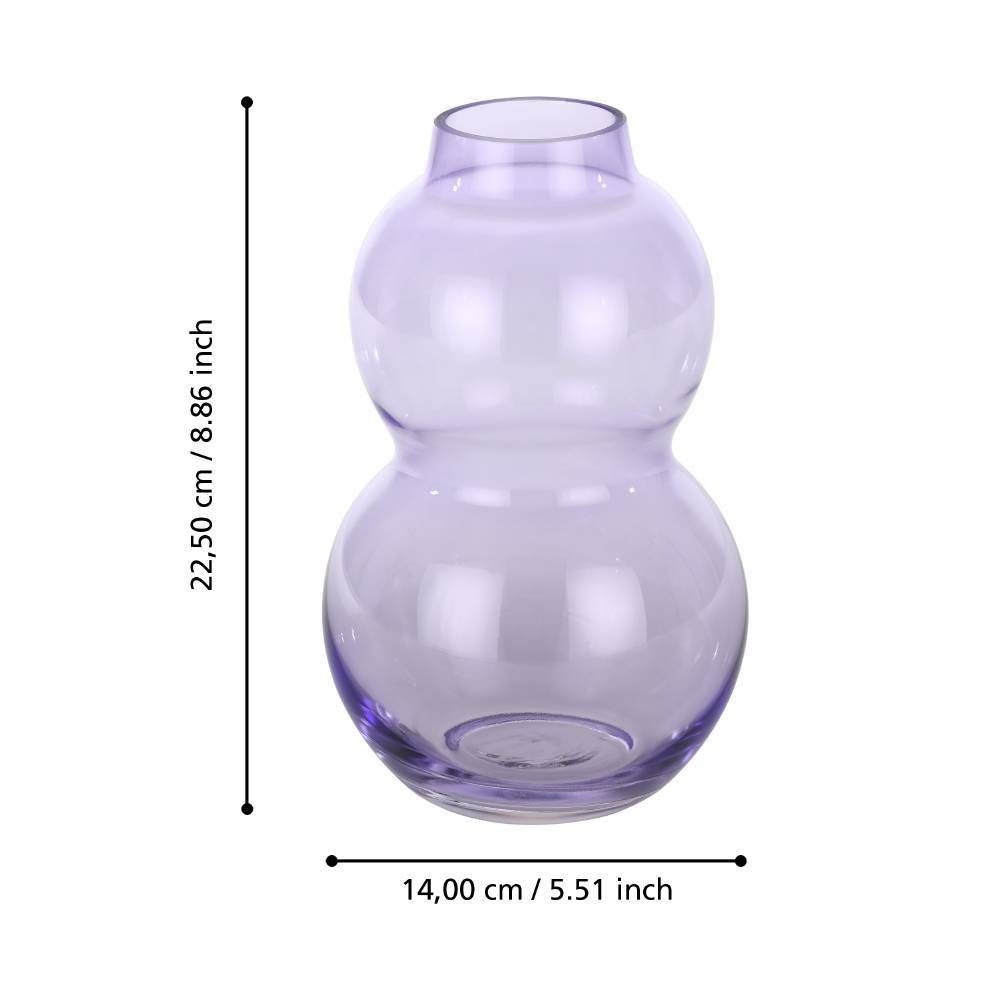 421349_DIMENSION_0001 | Eglo Romania Vază din sticlă BEVATO 421349