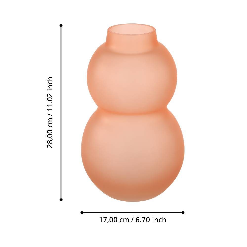 421351_DIMENSION_0001 | Eglo Romania Vază din sticlă BEVATO 421351