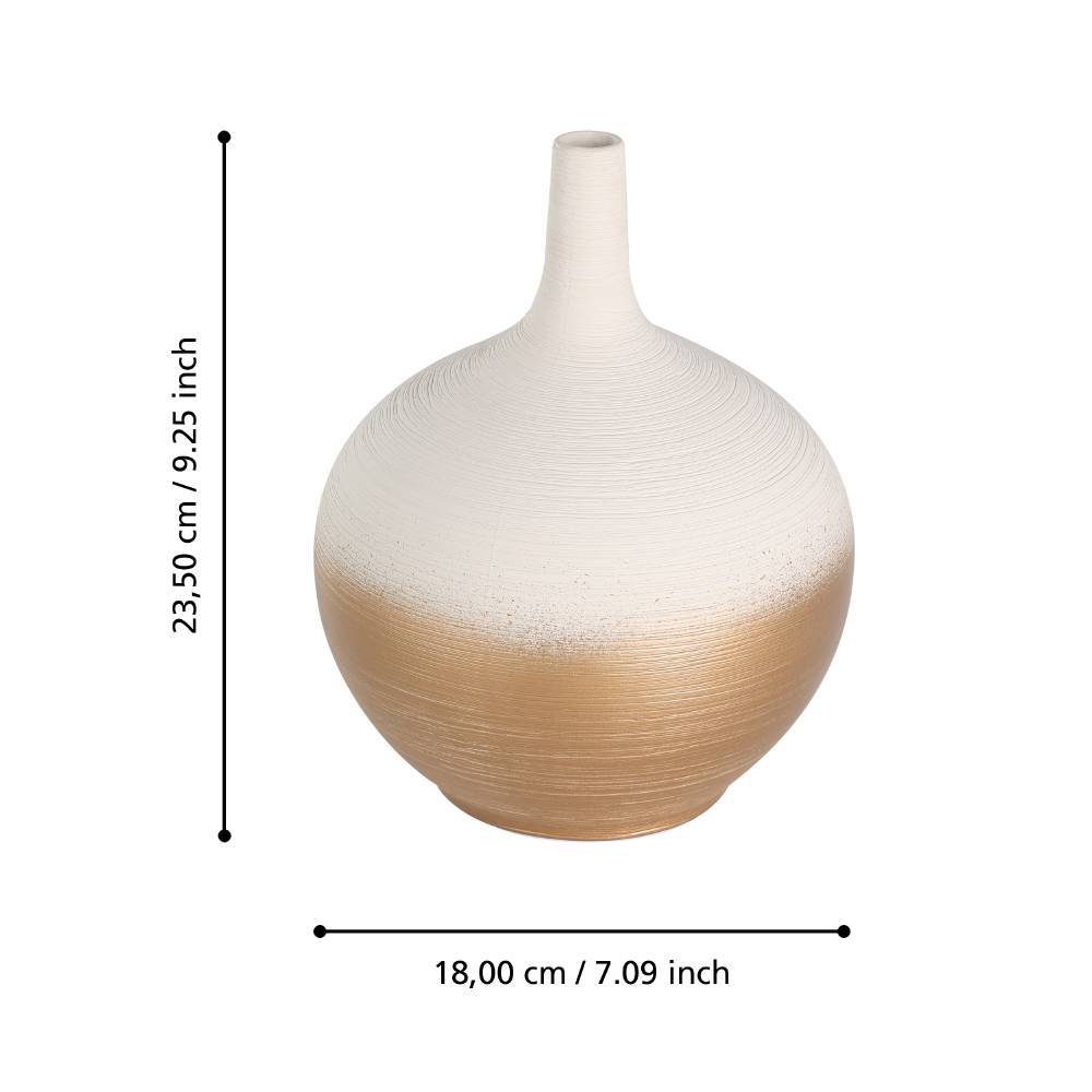421413_DIMENSION_0001 | Eglo Romania Vază ceramică SARYKSU 421413