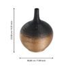 421414_DIMENSION_0001 | Eglo Romania Vază ceramică SARYKSU 421414
