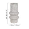 421431_DIMENSION_0001 | Eglo Romania Vază ceramică TANAMBO 421431
