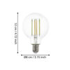 110386_DIMENSION_0001 | Eglo Romania Bec LED E27 G80 8W 2200K-6500K 110386