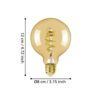 110391_DIMENSION_0001 | Eglo Romania Bec LED E27 G80 7W 2200K-6500K 110391