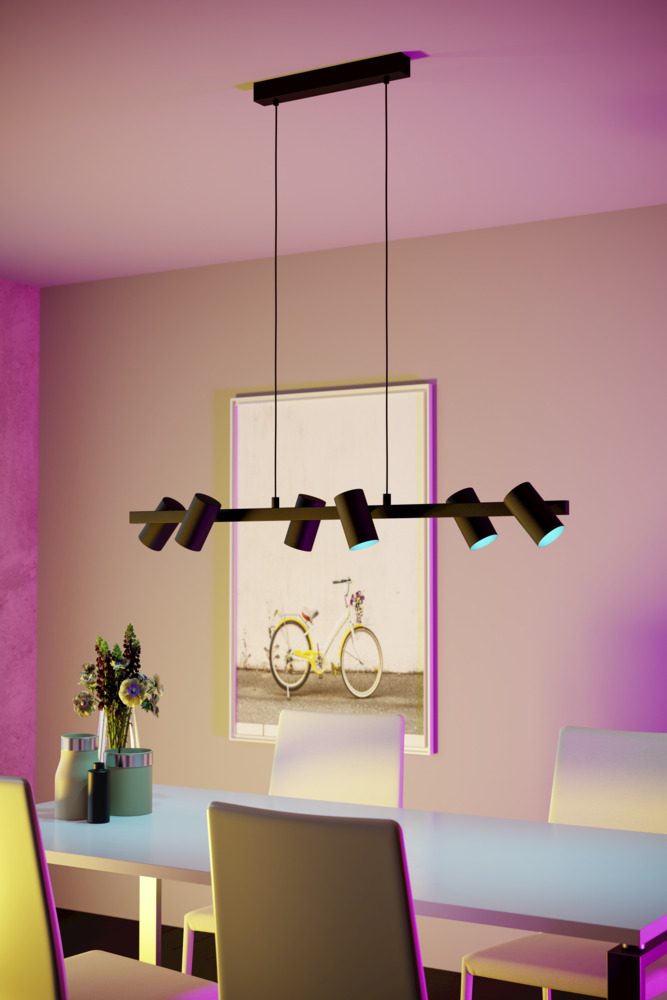 110398_AMBIENT_0001 | Eglo Romania SET 3 becuri LED GU10 4.9W + telecomandă 110398