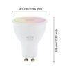 110417_DIMENSION_0001 | Eglo Romania Set 3 becuri LED GU10 4.9W + telecomandă 110417