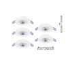 300185_DIMENSION_0001 | Eglo Romania Set 5 spoturi GEDREZ LED 5X4.9W IP20 300185