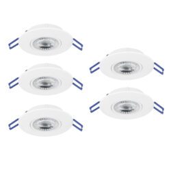Set 5 spoturi GEDREZ LED 5X4.9W IP20 300185