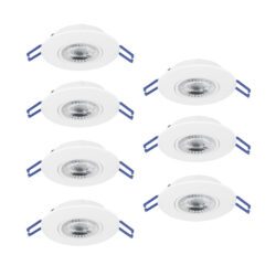 Set 7 spoturi GEDREZ LED 7X4.9W IP20 300186