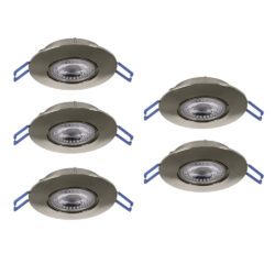 Set 5 spoturi GEDREZ LED 5X4.9W IP20 300194
