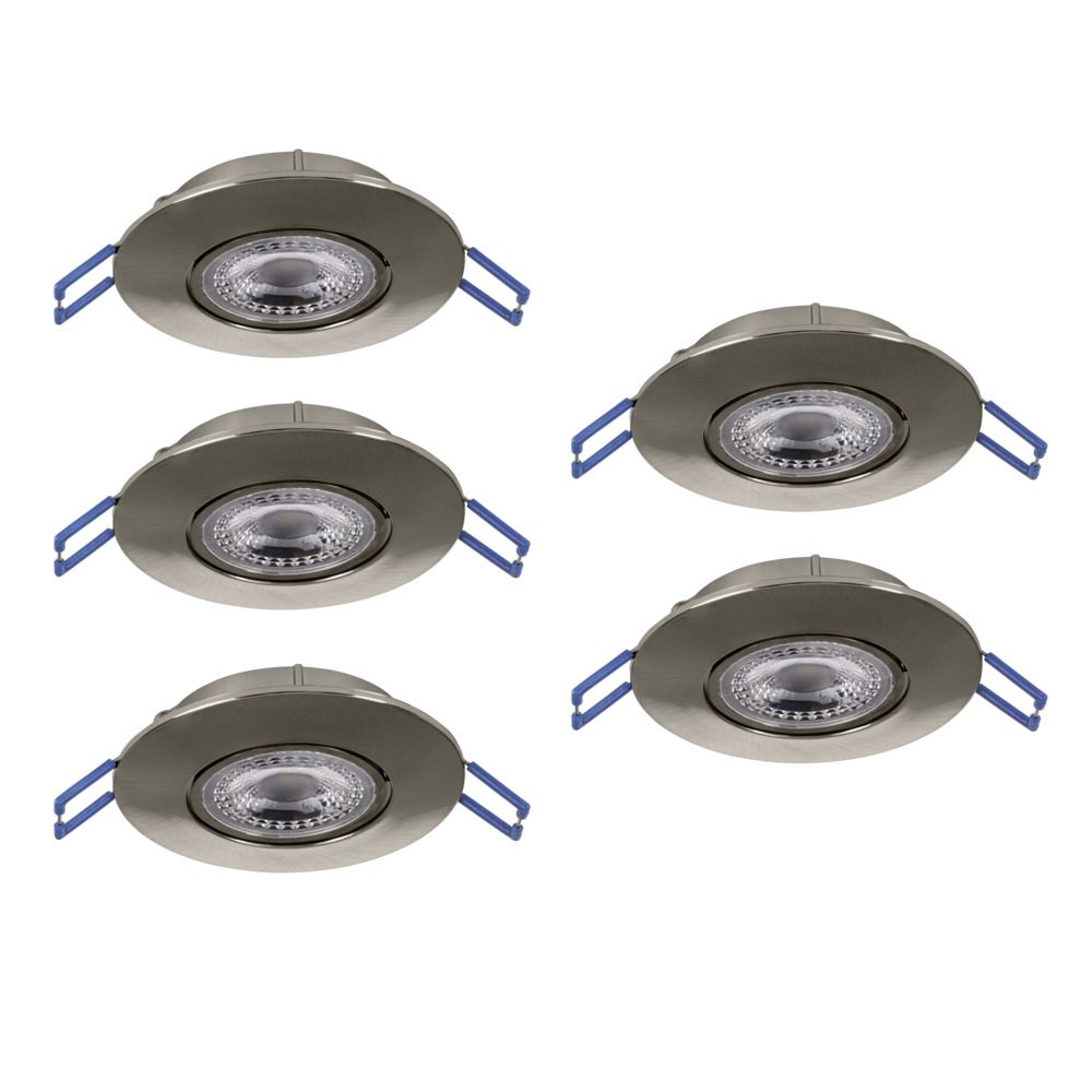 300194_VIEW_0001 | Eglo Romania Set 5 spoturi GEDREZ LED 5X4.9W IP20 300194