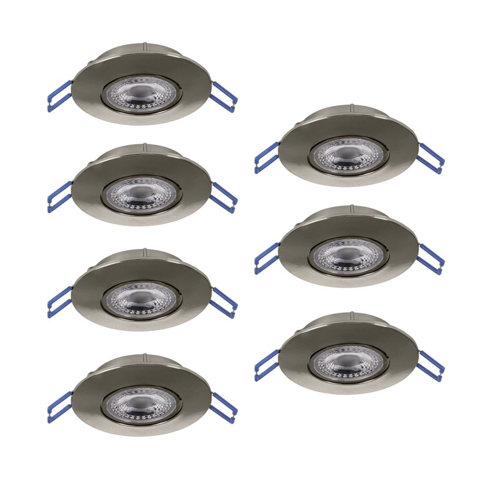300195_VIEW_0001 | Eglo Romania Set 7 spoturi GEDREZ LED 7X4.9W IP20 300195