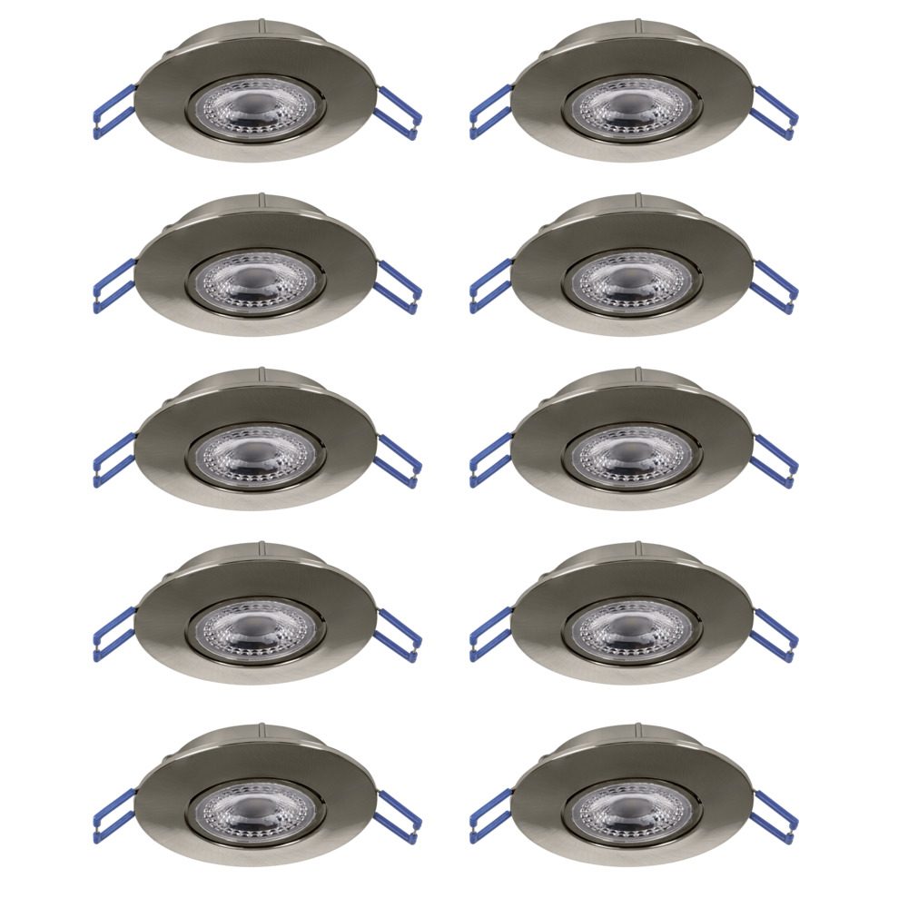 300196_VIEW_0001 | Eglo Romania Set 10 spoturi GEDREZ LED 10X4.9W IP20 300196