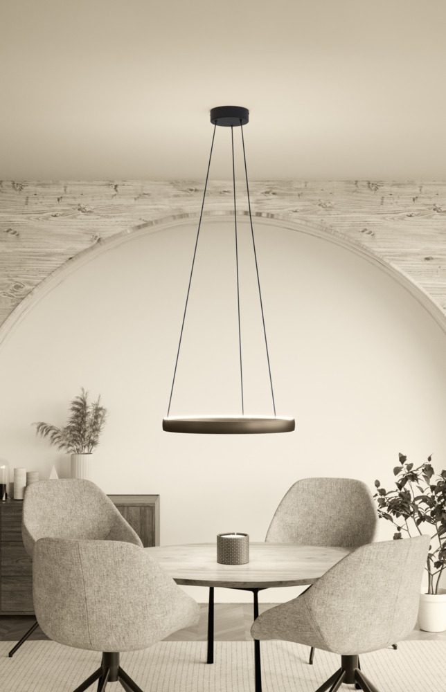 390449_AMBIENT_0001 | Eglo Romania Lustră TRABUCO LED 2X25W IP20 390449