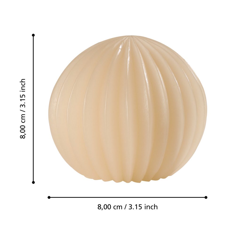 422453_DIMENSION_0001 | Eglo Romania Lumânare CHOSHI LED Ø80mm 422453