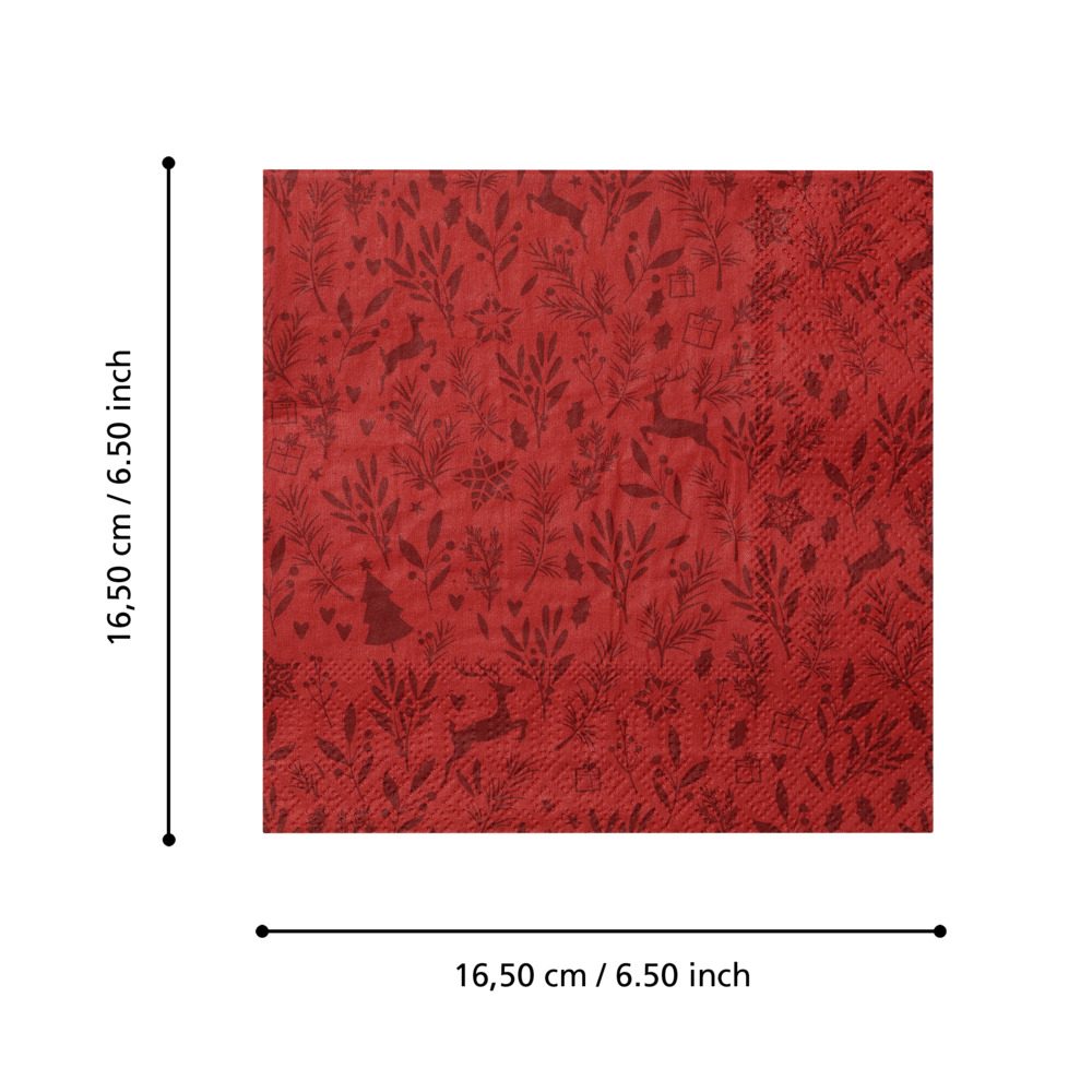 426889_DIMENSION_0001 | Eglo Romania Servețele de hârtie PASIG 165x165x17mm 426889