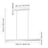 901833_DIMENSION_0001 | Eglo Romania Lustră BOLOGNANO-Z LED 19W IP20 901833