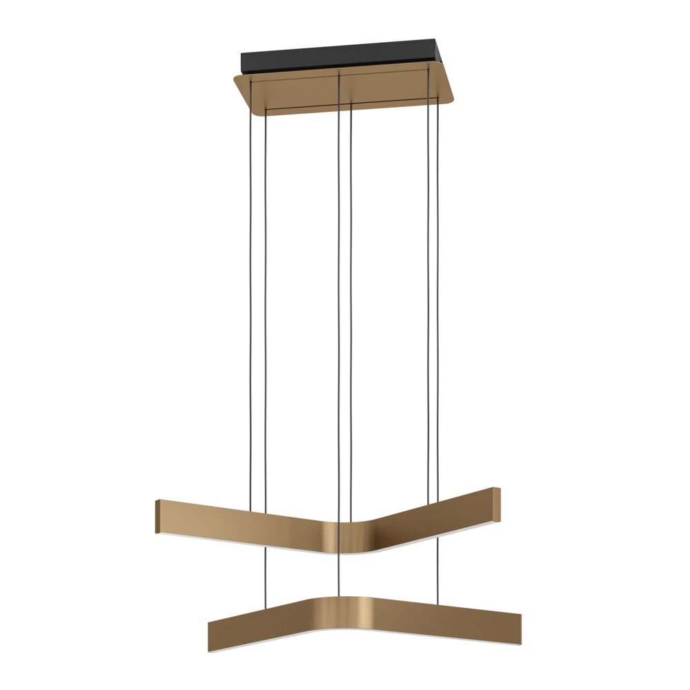 901864_DETAIL_0001 | Eglo Romania Lustră FOLCINO-Z LED 2X18W IP20 901864