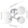 902098_DIMENSION_0001 | Eglo Romania Plafonieră CASTROVIDO LED G9 4X4.2W IP44 902098