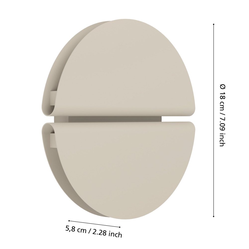 902121_DIMENSION_0001 | Eglo Romania Aplică PIANOSA LED 4.5W IP44 902121