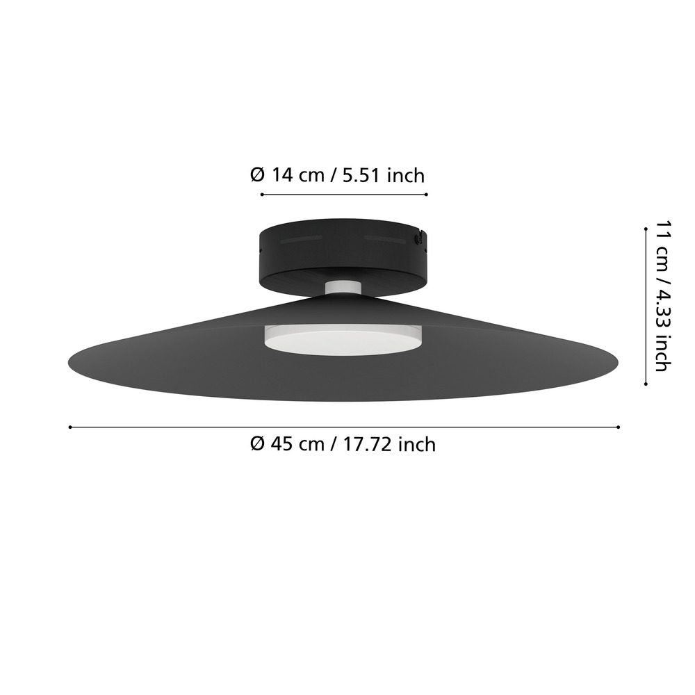902182_DIMENSION_0001 | Eglo Romania Plafonieră CONOMAVILLA-Z LED 15.5W IP20 902182