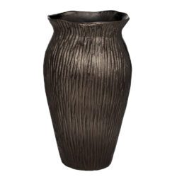 Vază metalică TUBARAN Ø170mm 421455