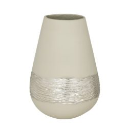 Vază metalică TUBARAN Ø140mm 421473