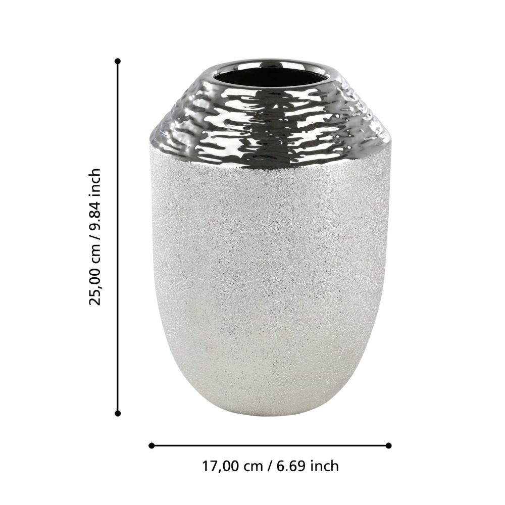 421498_DIMENSION_0001 | Eglo Romania Vază ceramică ARAMBERRI Ø170mm 421498