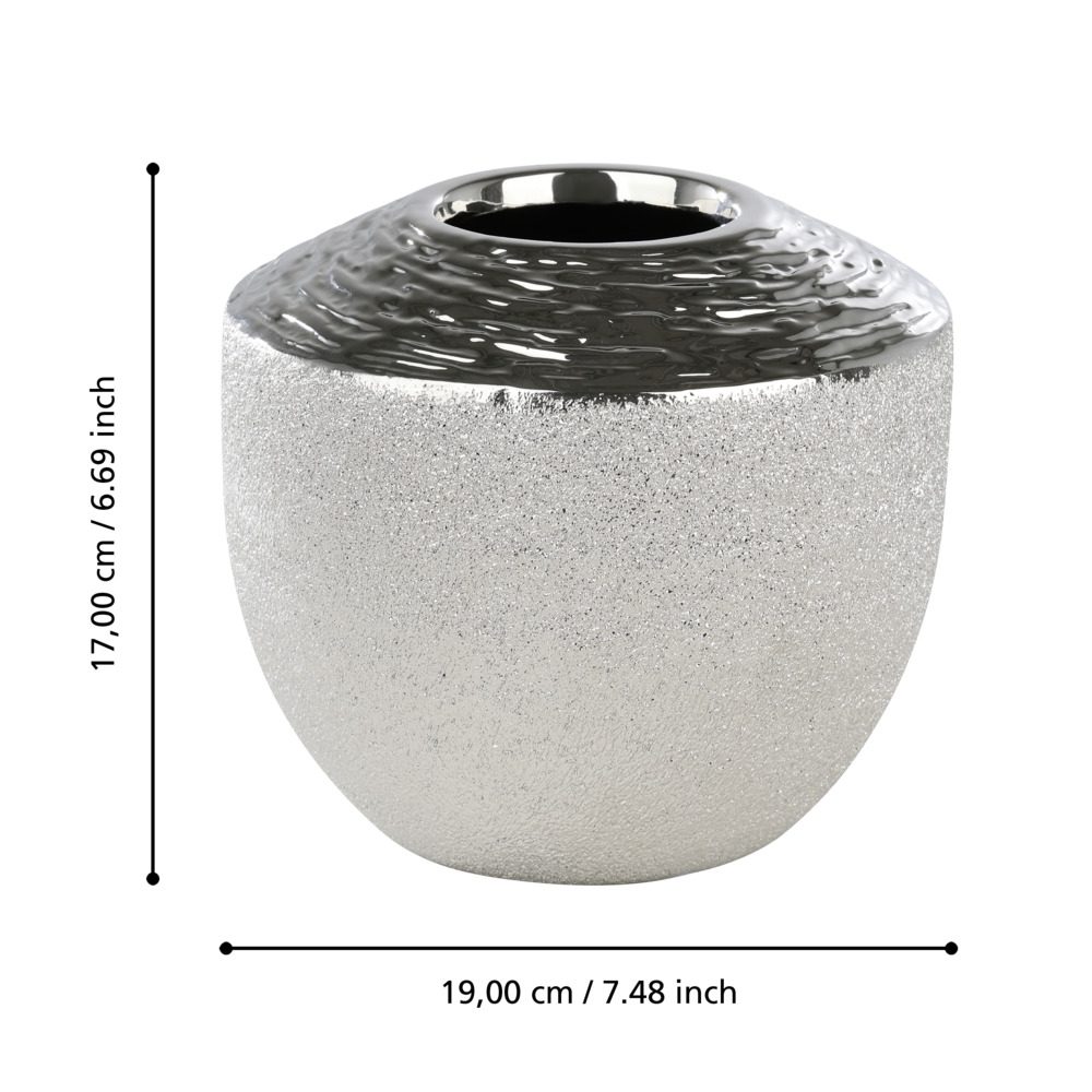 421501_DIMENSION_0001 | Eglo Romania Vază ceramică ARAMBERRI Ø190mm 421501