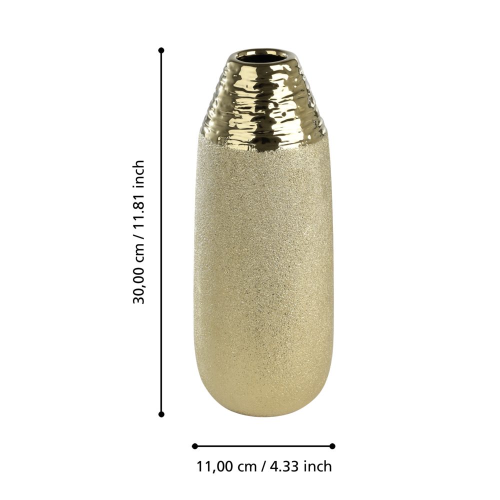 421506_DIMENSION_0001 | Eglo Romania Vază ceramică ARAMBERRI Ø110mm 421506