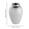 421507_DIMENSION_0001 | Eglo Romania Vază ceramică ARAMBERRI Ø160mm 421507