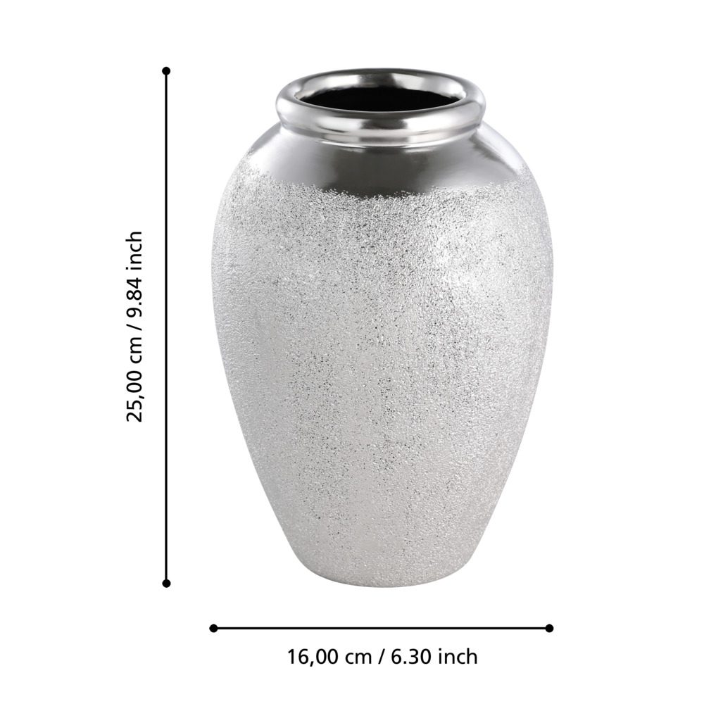 421507_DIMENSION_0001 | Eglo Romania Vază ceramică ARAMBERRI Ø160mm 421507