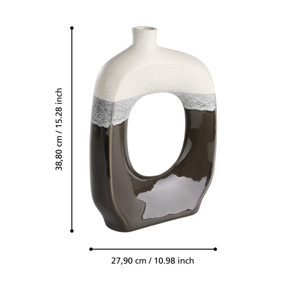 421518_DIMENSION_0001 | Eglo Romania Vază ceramică IWATE 421518