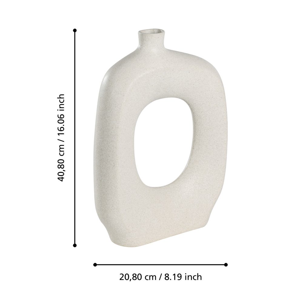 421524_DIMENSION_0001 | Eglo Romania Vază ceramică IWATE 421524