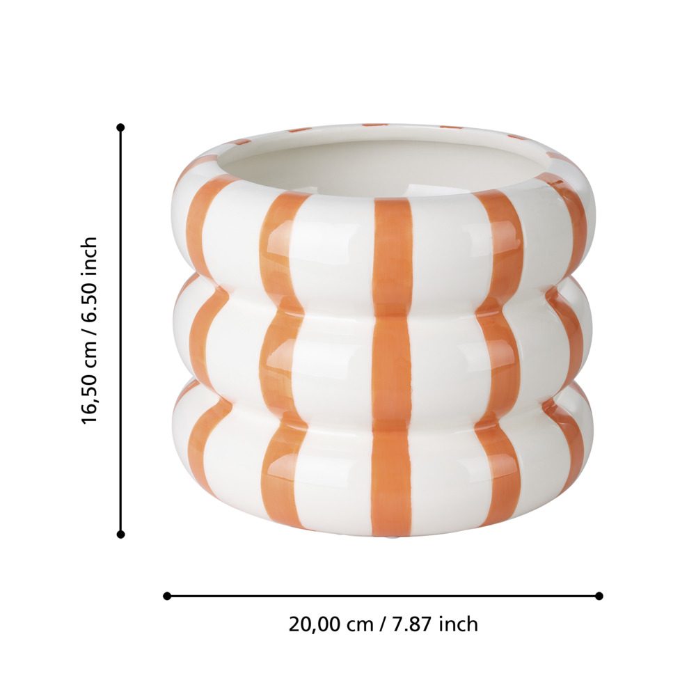 421678_DIMENSION_0001 | Eglo Romania Vază ceramică JINJITI Ø200mm 421678