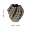 421725_DIMENSION_0001 | Eglo Romania Vază ceramică HONGMAO 421725