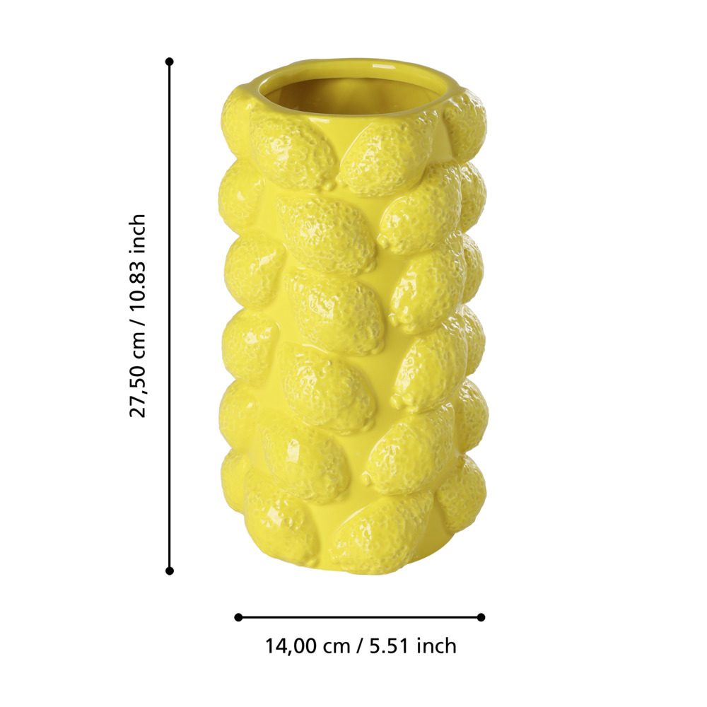 421736_DIMENSION_0001 | Eglo Romania Vază ceramică DATI Ø155mm 421736