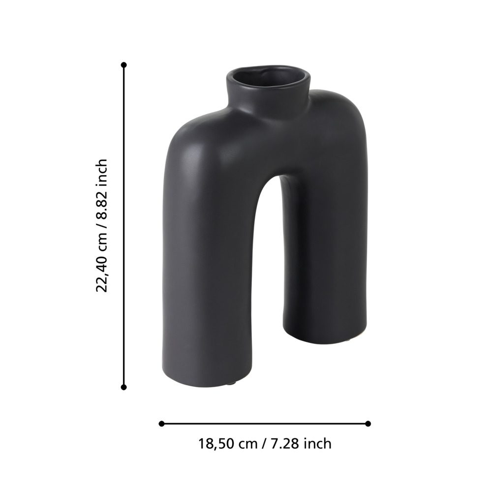 421751_DIMENSION_0001 | Eglo Romania Vază ceramică BROWER 421751