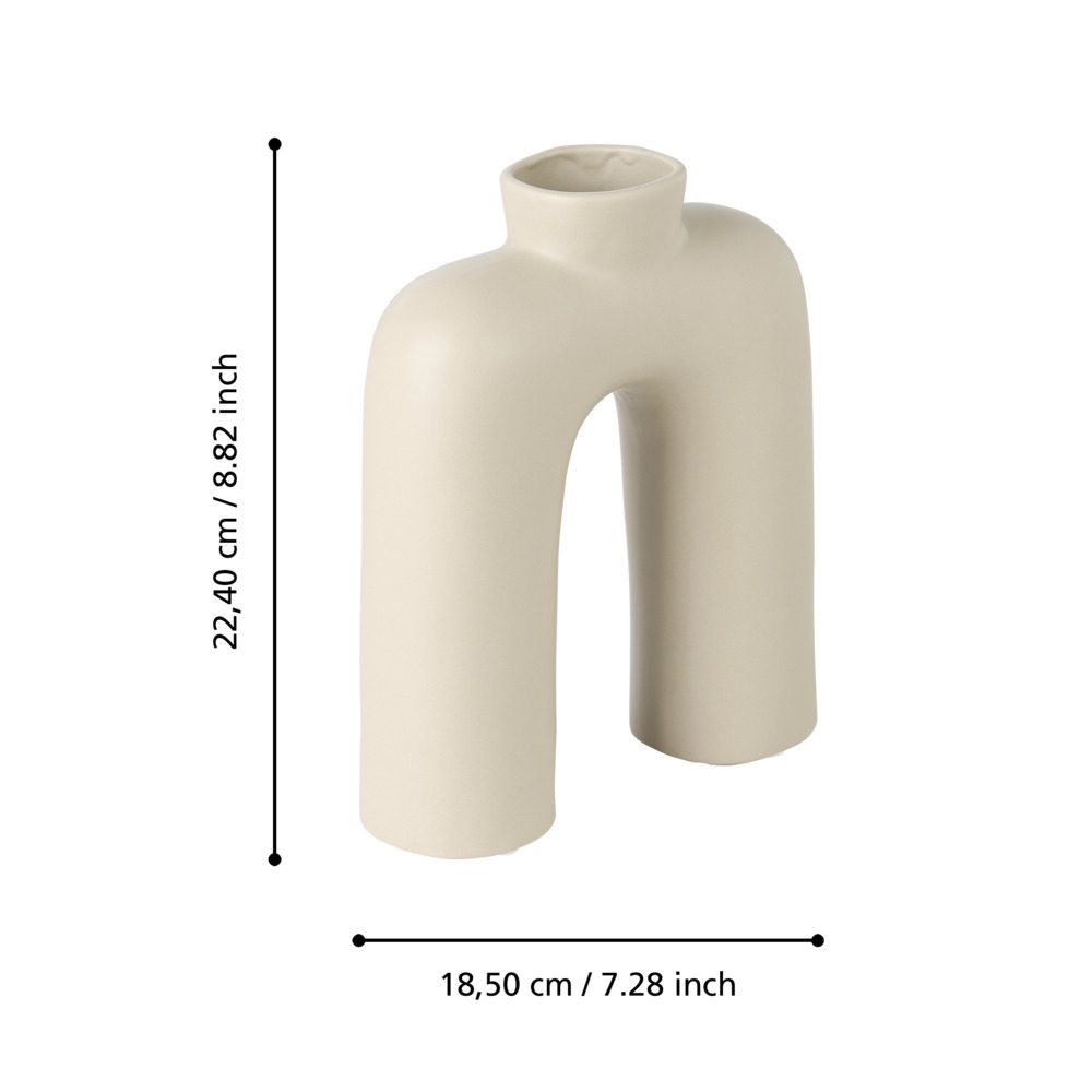 421752_DIMENSION_0001 | Eglo Romania Vază ceramică BROWER 421752