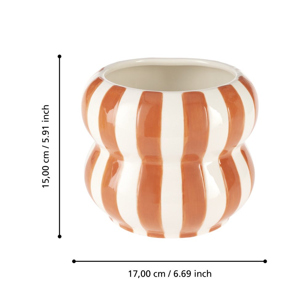 428463_DIMENSION_0001 | Eglo Romania Vază ceramică JINJITI Ø170mm 428463