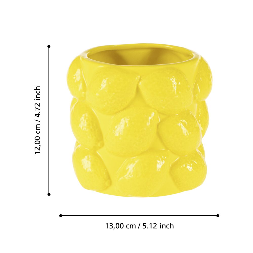 428471_DIMENSION_0001 | Eglo Romania Vază ceramică DATI Ø130mm 428471