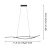 901801_DIMENSION_0001 | Eglo Romania Pendul GRISOLIA LED 20W IP20 901801