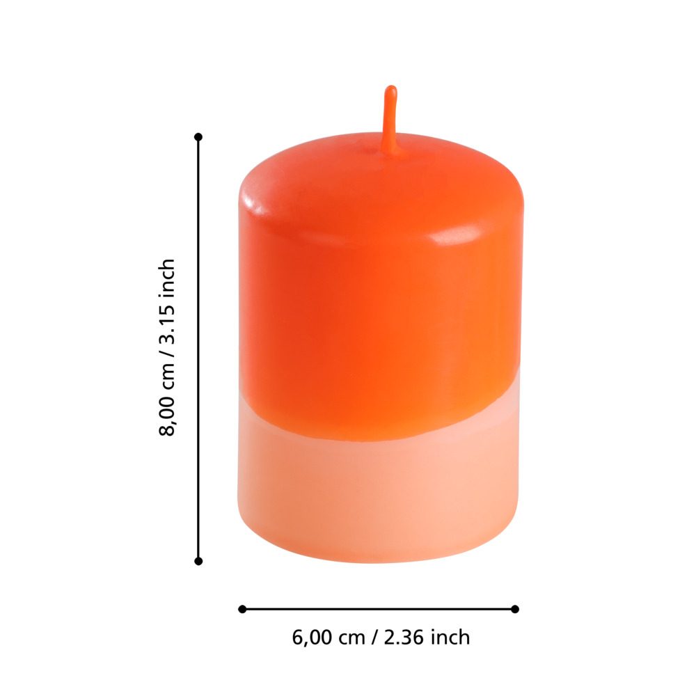 422212_DIMENSION_0001 | Eglo Romania Lumânare FAHITROSY Ø60mm 422212