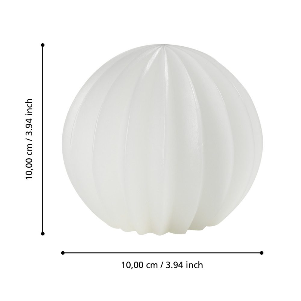 422449_DIMENSION_0001 | Eglo Romania Lumânare CHOSHI LED Ø100mm 422449