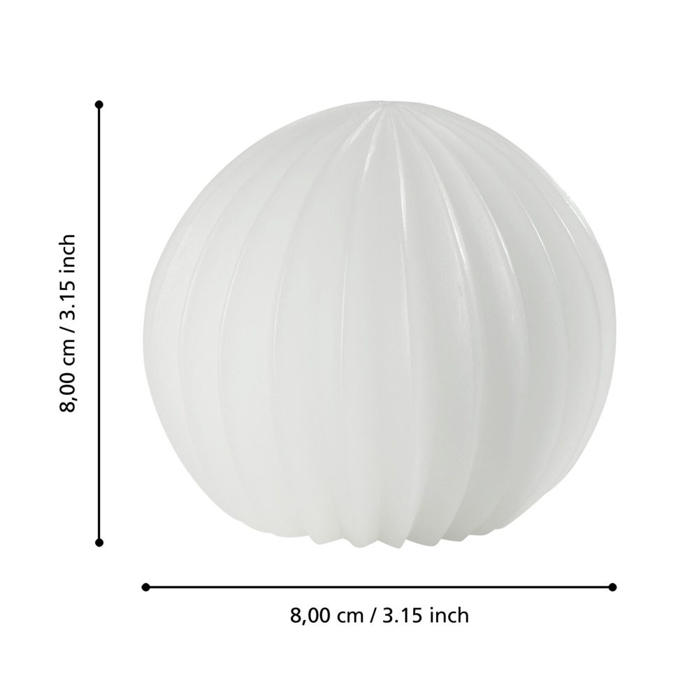 422452_DIMENSION_0001 | Eglo Romania Lumânare CHOSHI LED Ø80mm 422452