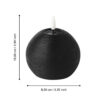 422824_DIMENSION_0001 | Eglo Romania Lumânare LED LESKINO Ø100mm 422824